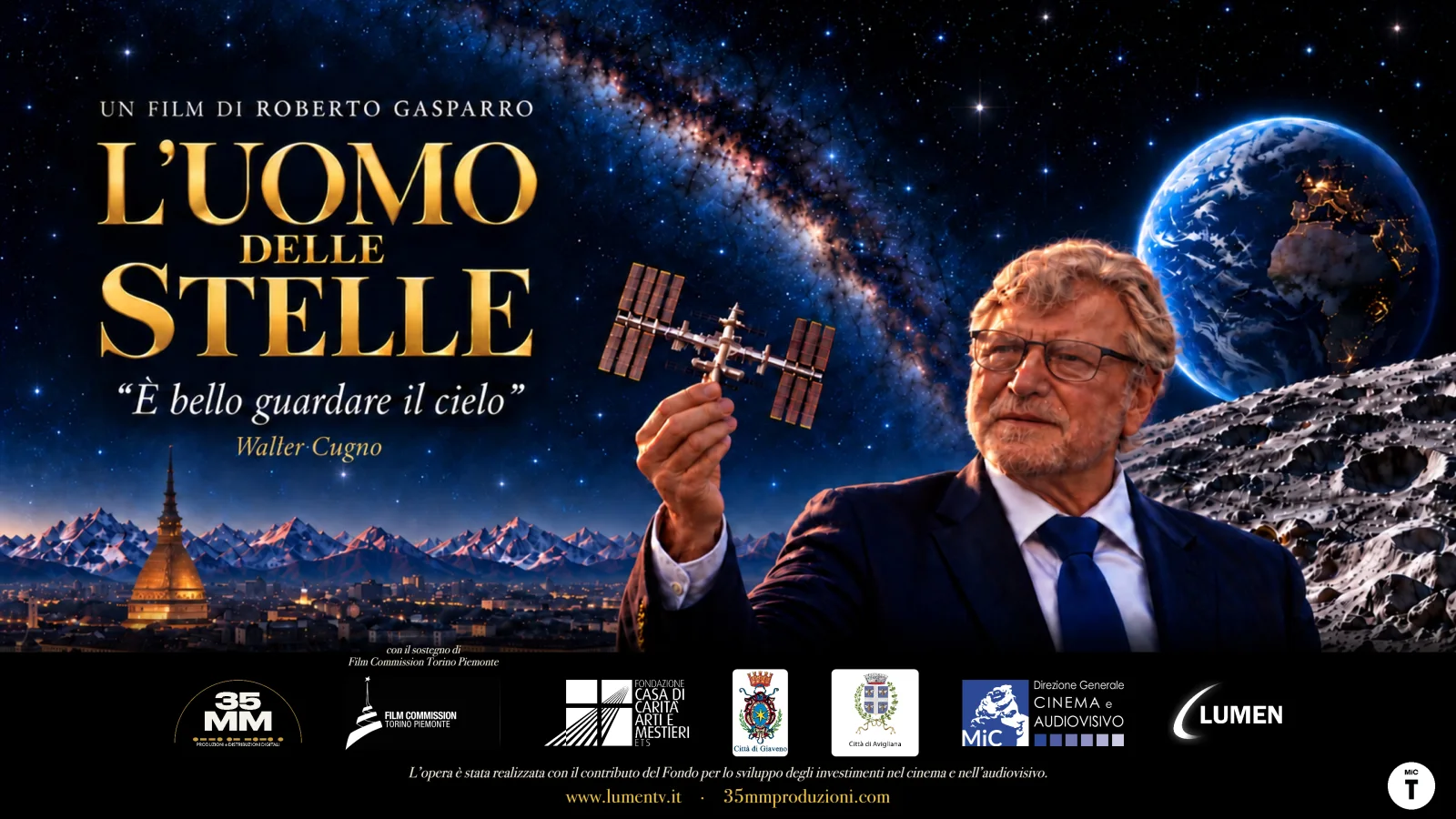 Manifesto ufficiale — L’uomo delle stelle